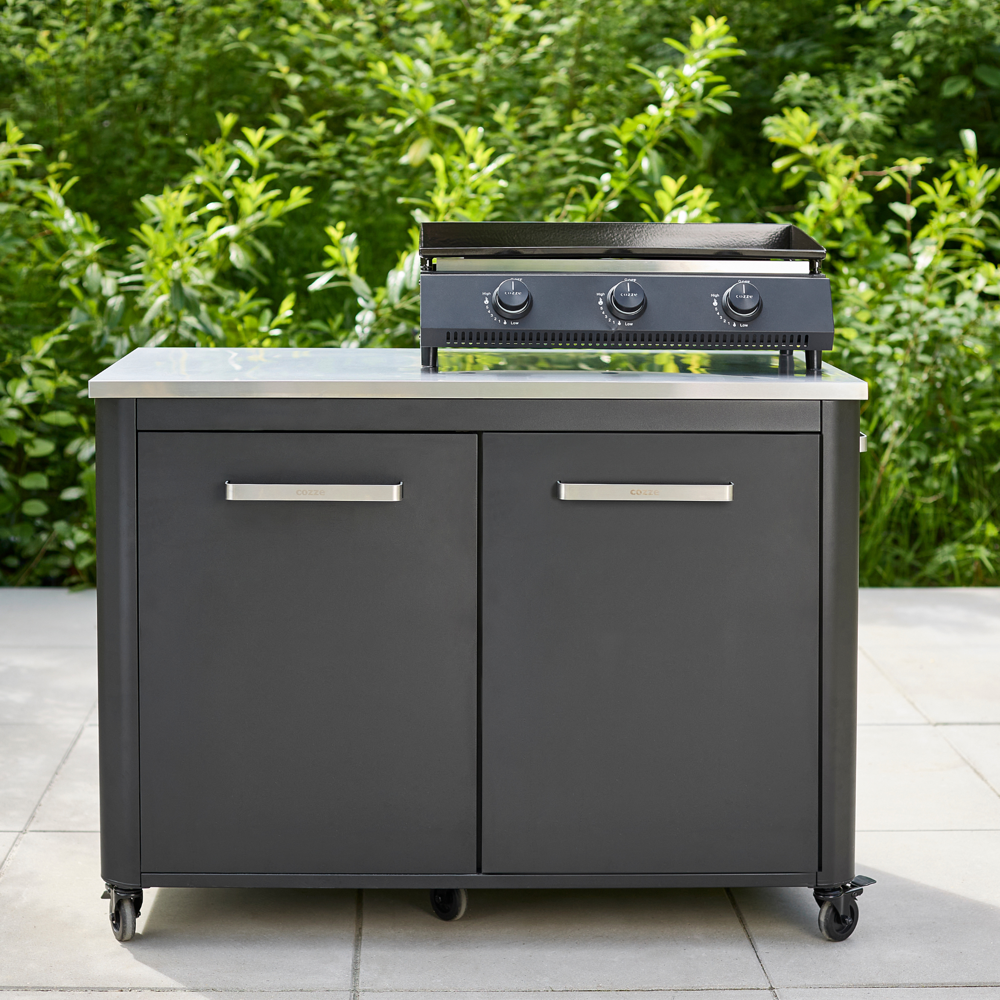 Cozze G-700 Three Burner Gas Plancha - 66.5 × 35 cm (Cooking Area) Cozze Dream