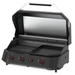 Cozze G-800 Three Burner Gas Plancha & Grill Combo With Lid - 80 x 50 cm (Cooking Area) Cozze Dream
