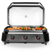 Cozze G-800 Three Burner Gas Plancha With Lid - 80 x 50 cm (Cooking Area) Cozze Dream