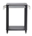 Cozze Outdoor Table With Pull Out Stainless Steel Prep Shelf Cozze Dream