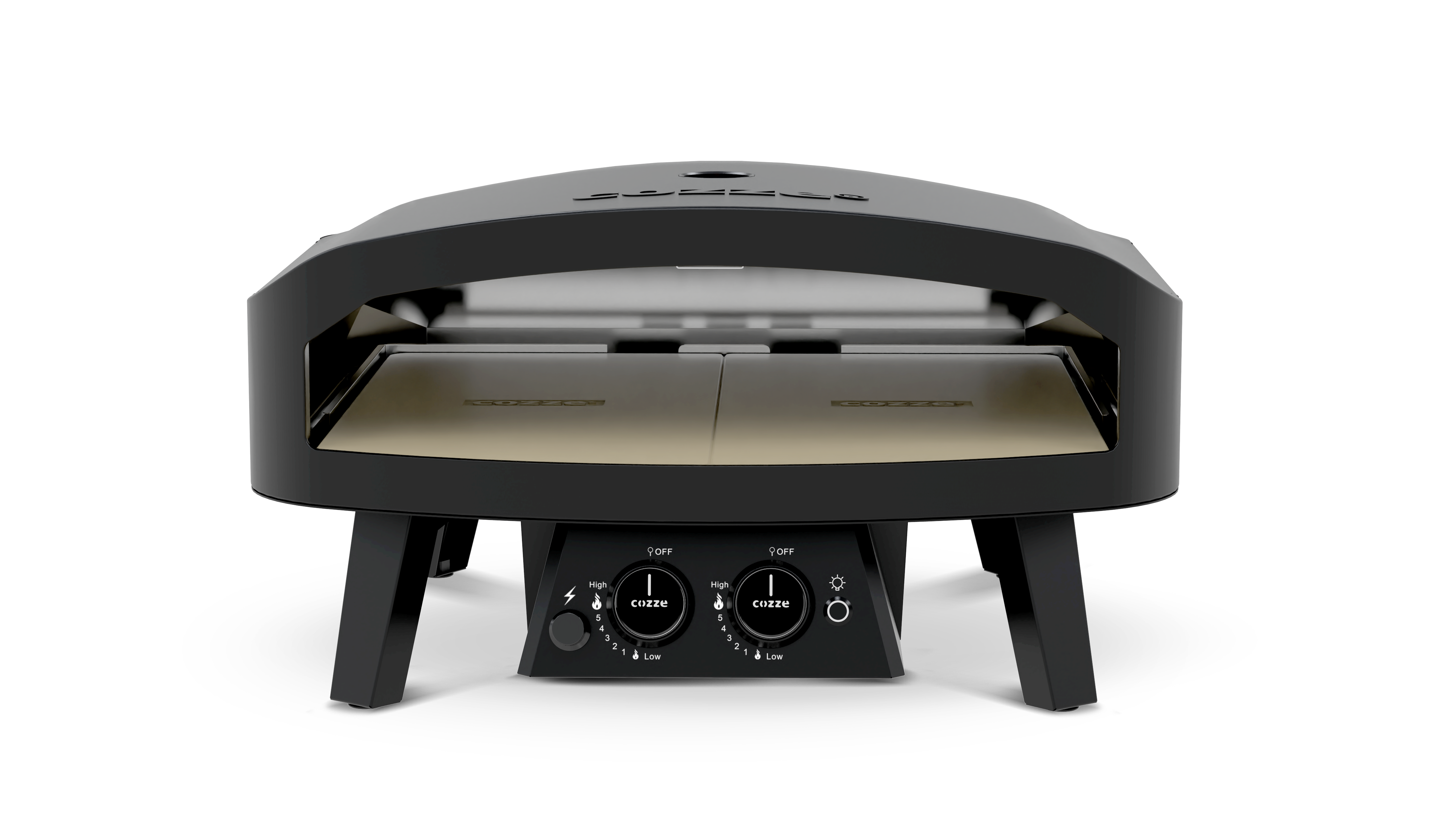 Cozze 24 Inch Gas Fired Pizza Oven - Black Edition Cozze