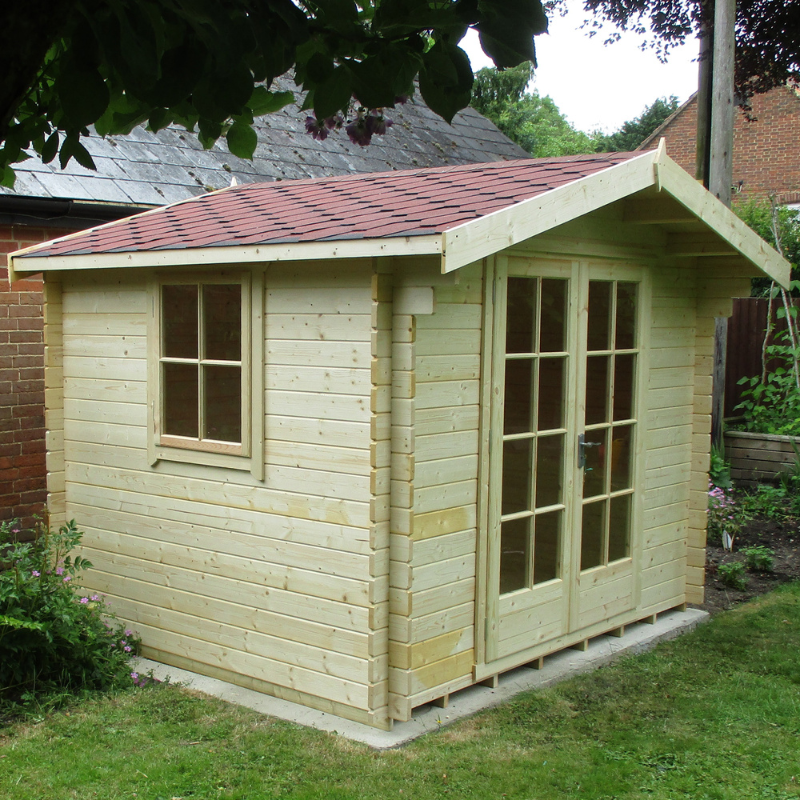 Shire Dalby Log Cabin - 10 x 8