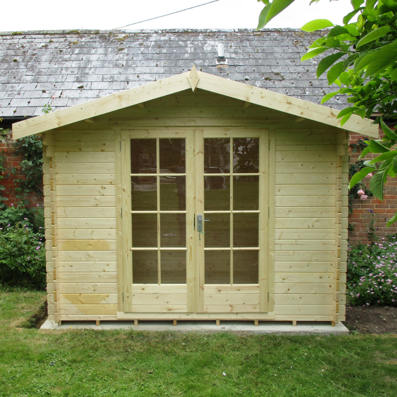 Shire Dalby Log Cabin - 10 x 8