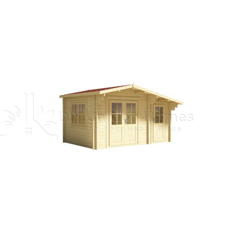 Eurovudas Derby Log Cabin - 4.5m x 3m