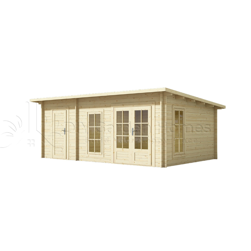 Eurovudas Dover Log Cabin - 6m x 4m