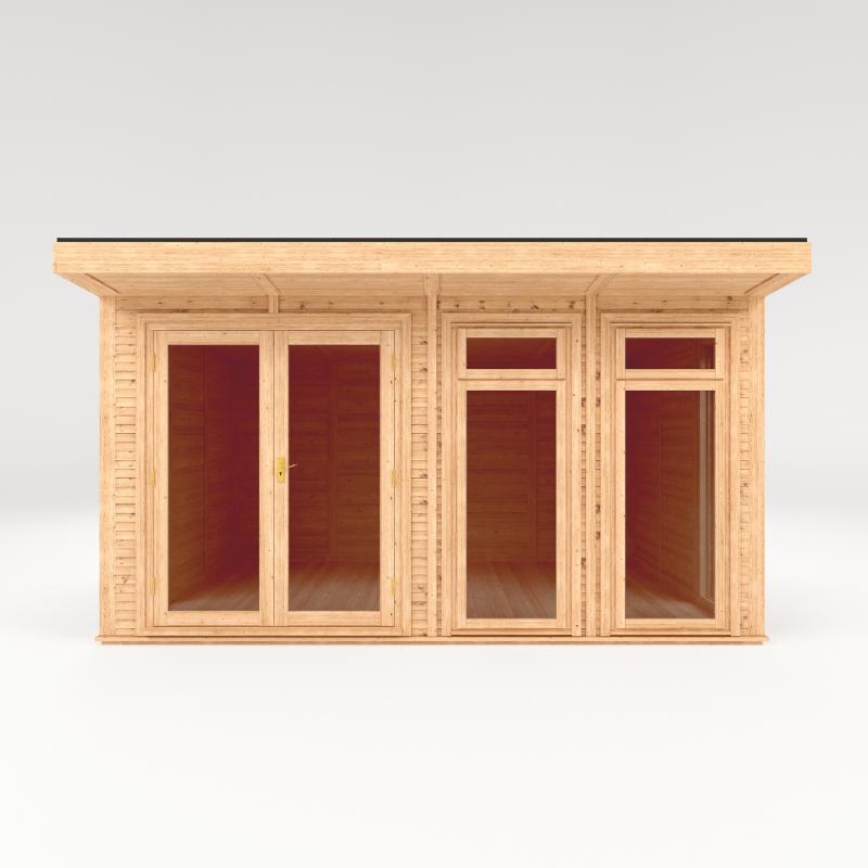 Sherwood Edwinstowe Insulated Garden Room - 4m x 3m (72mm)