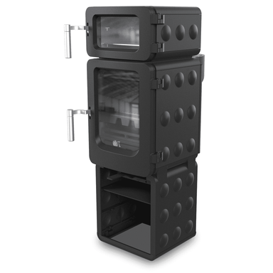 Ekol ApplePie Baked Apple Stack 4kW Wood Burning Stove Saltfire