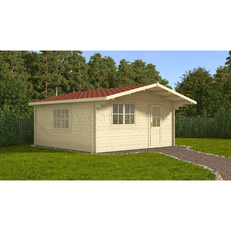 Eurovudas Faro Log Cabin - 4m x 5m