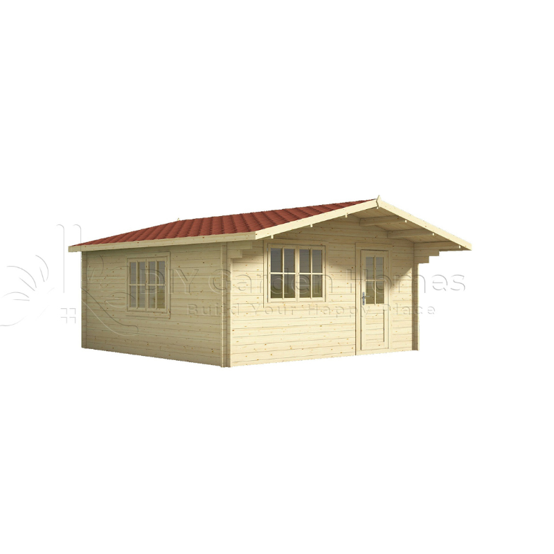 Eurovudas Faro Log Cabin - 4m x 4m