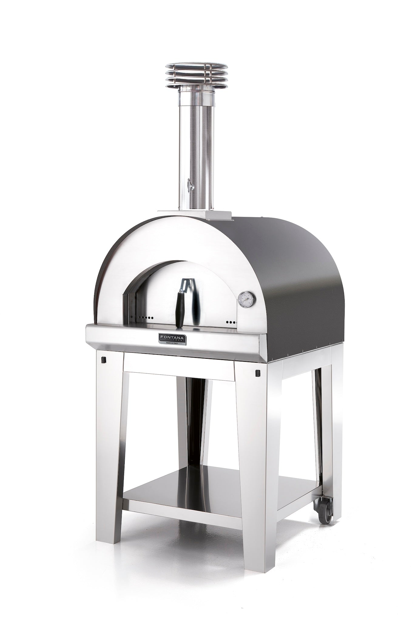 Fontana Forni Margherita Wood Pizza Oven - Rosso/Anthracite Fontana Forni