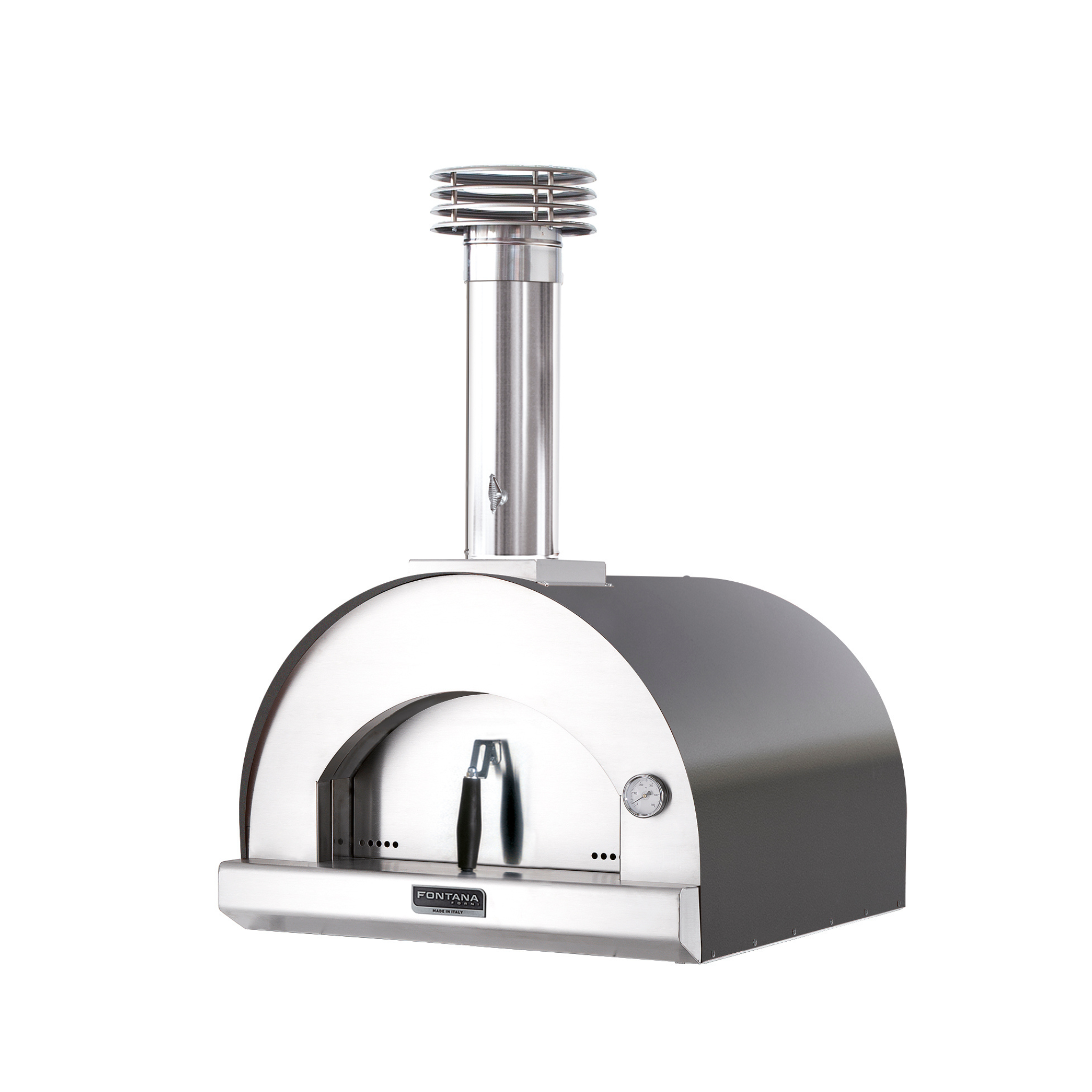 Fontana Forni Margherita Wood Pizza Oven - Rosso/Anthracite Fontana Forni