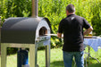 Fontana Forni Marinara Duel Fuel Pizza Oven BUILD IN - Rosso/Anthracite/Stainless Steel Fontana Forni