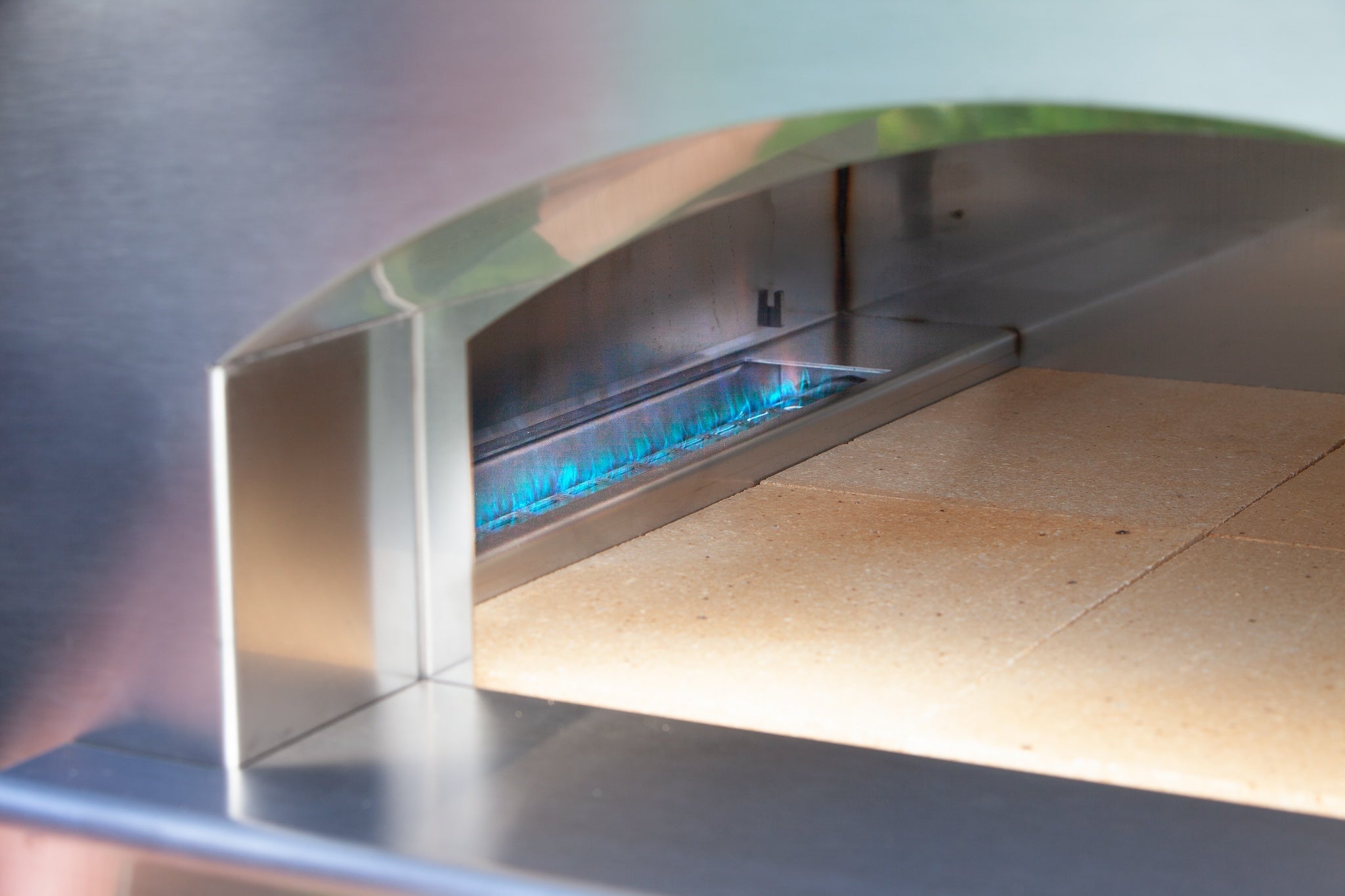 Fontana Forni Marinara Duel Fuel Pizza Oven BUILD IN - Rosso/Anthracite/Stainless Steel Fontana Forni