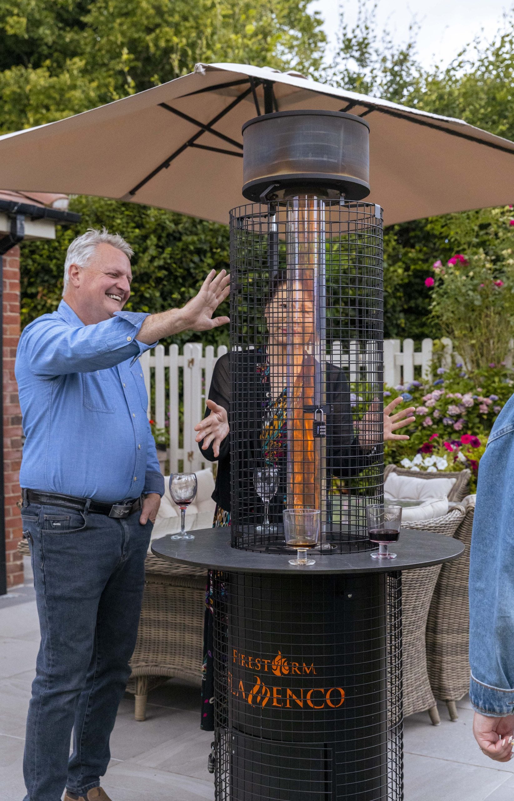 Firestorm Flamenco Pellet Patio Heater Firestorm