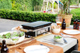 GRLLR Osaka Shichirin Rectangular Table Top Barbecue - Black/Red/White Grllr