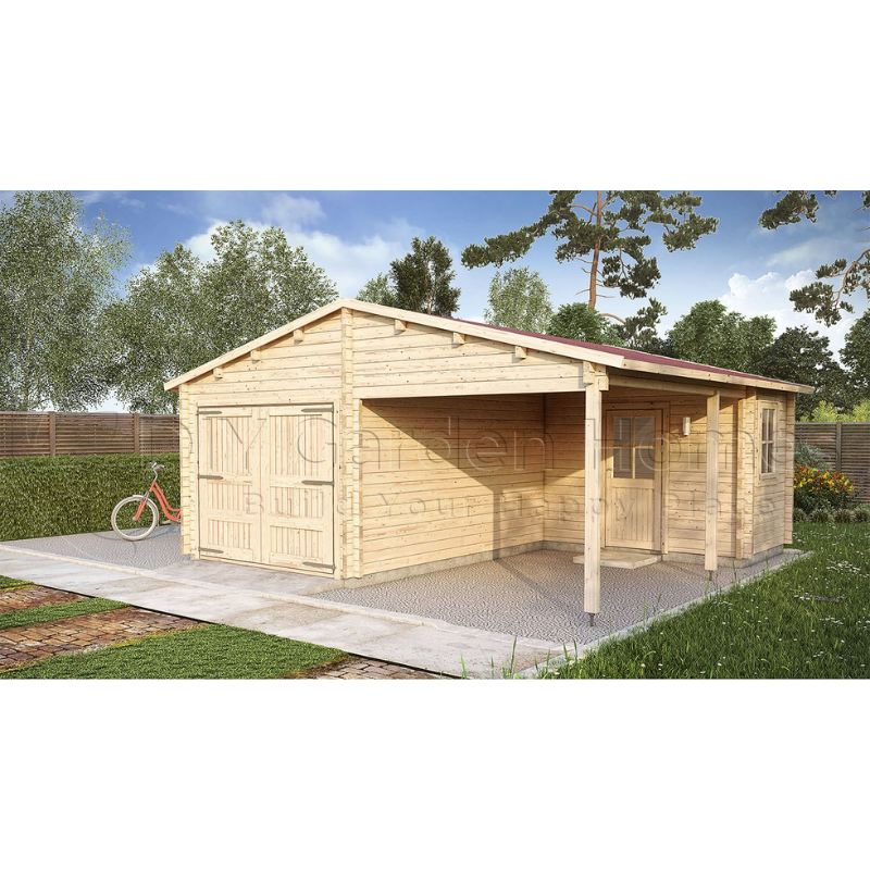 Eurovudas Garage With Storage - 6m x 6m