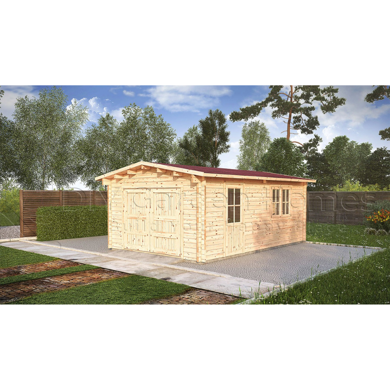 Eurovudas Garage Cabin - 4m x 6m