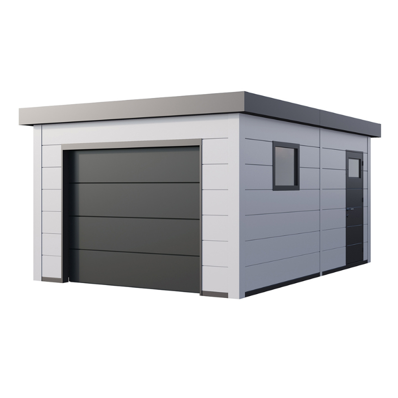 Telluria Eleganto 3654 Metal Garage - 12x18 ft