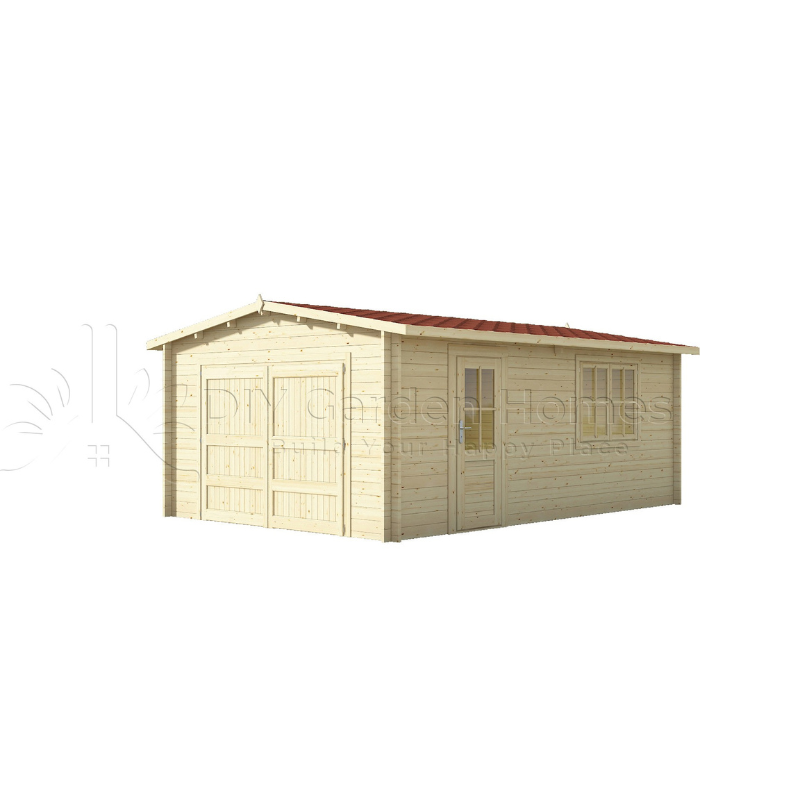 Eurovudas Garage Cabin - 4m x 6m