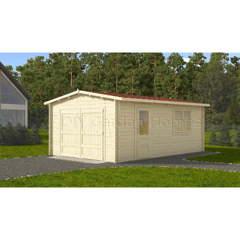 Eurovudas Garage Cabin - 4m x 6m