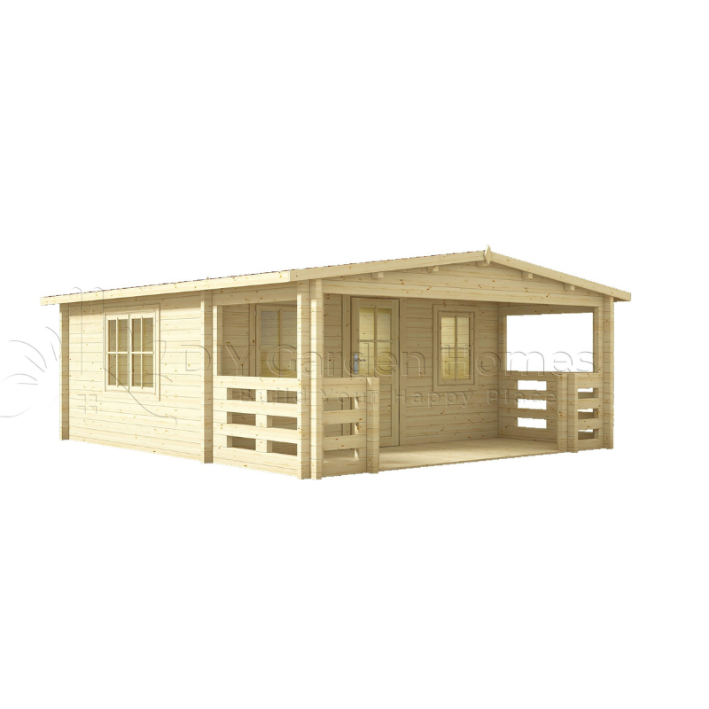 Eurovudas Gorbea Log Cabin - 5m x 6m