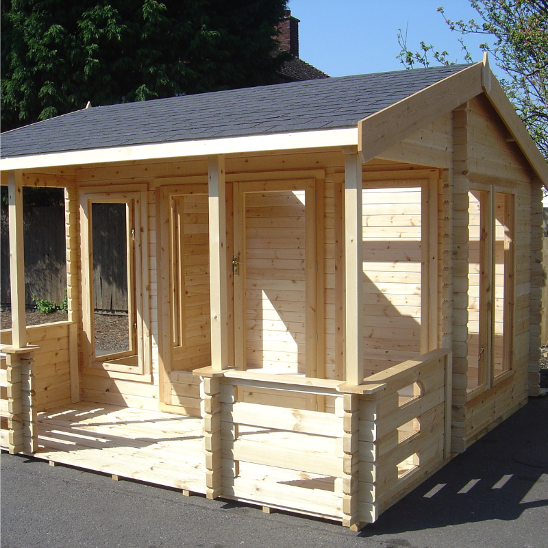 Shire Guisborough Log Cabin - 13 x 12