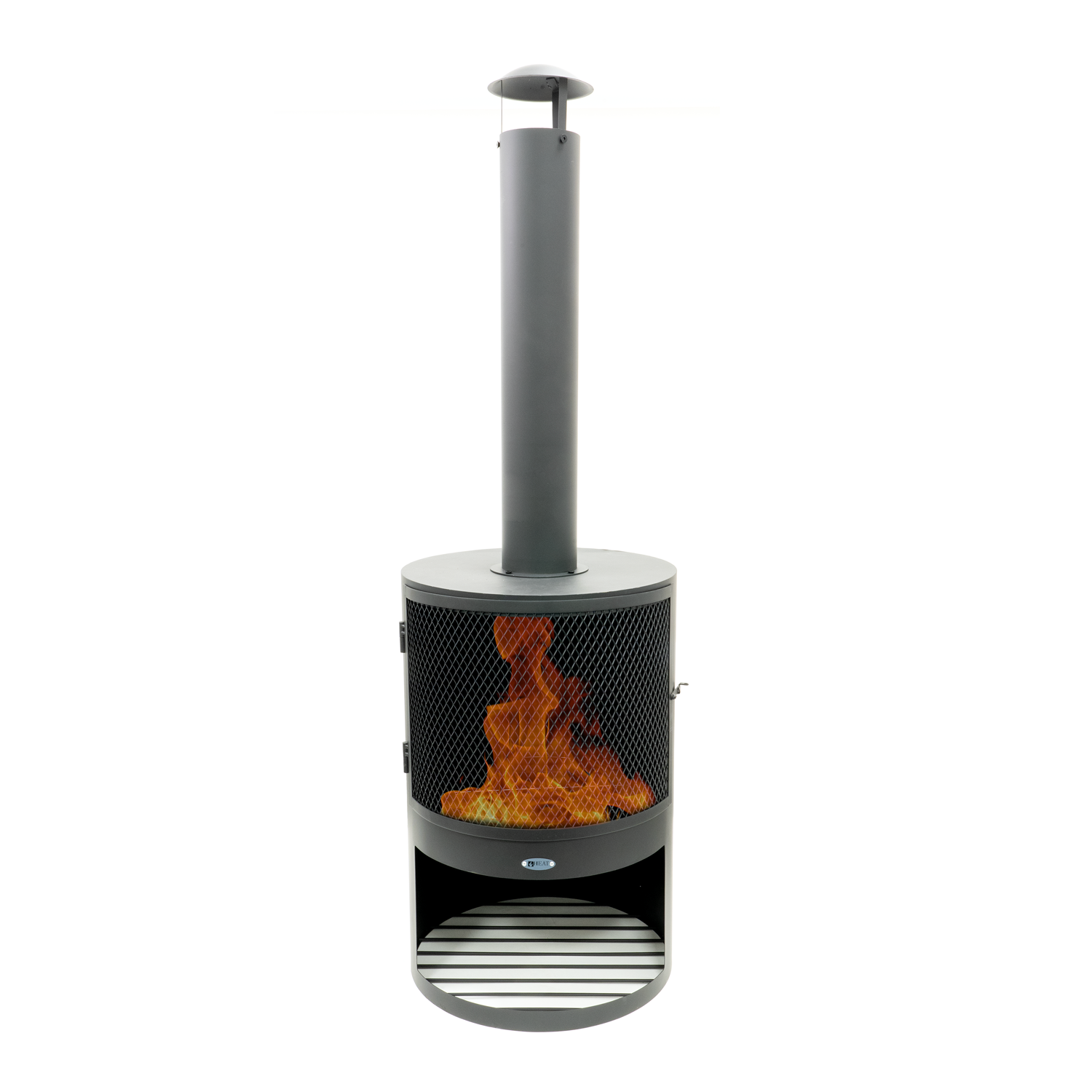 HEAT Hamar Small Outdoor Garden Fireplace - Black