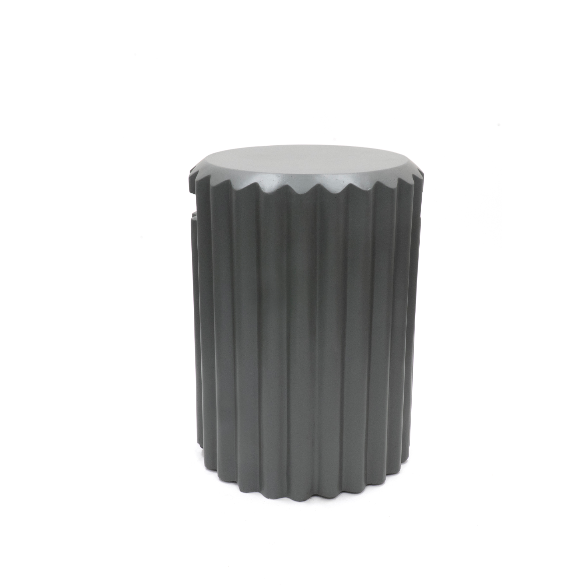 Happy Cocooning Round Canister Enclosure - Smokey Anthracite Happy Cocooning