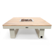 Happy Cocooning Horizon 95 Round Gas Fire Table - Oyster Beige Happy Cocooning