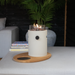 Happy Cocooning Lumi Steel Table Burner - Oyster Beige Happy Cocooning