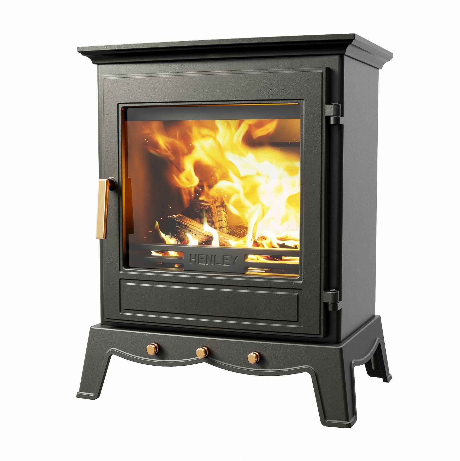 Henley Stoves Ash 8.2kW Multi Fuel Stove Henley Stoves