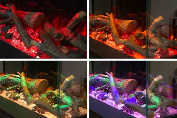 Henley Stoves Aurora 1800 3-Sided Electric Fire Henley Stoves