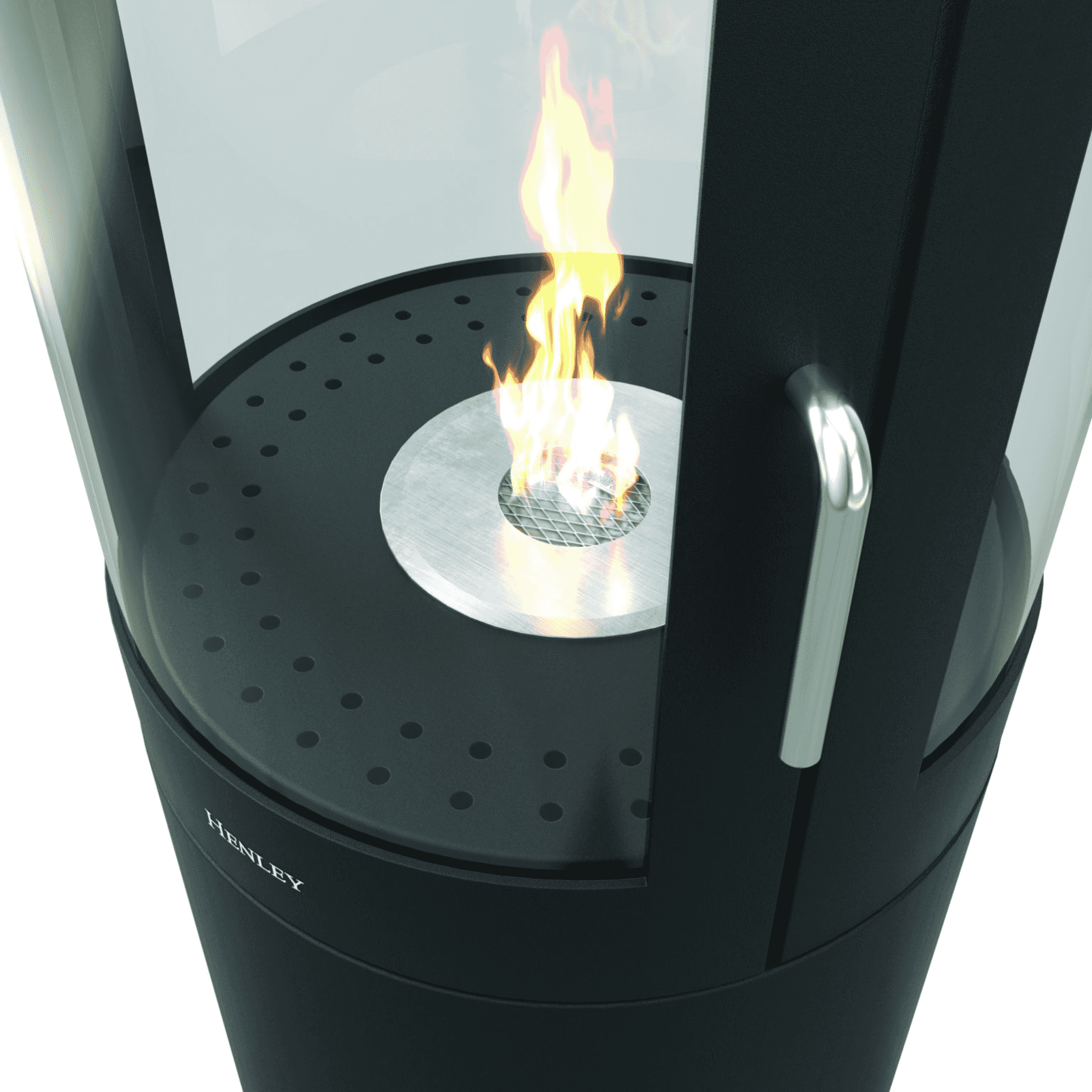 Henley Stoves Berlin Freestanding Bioethanol Stove - Black Henley Stoves