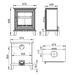 Henley Stoves Elmwood 5kW Wood Burning Stove (Eco) Henley Stoves