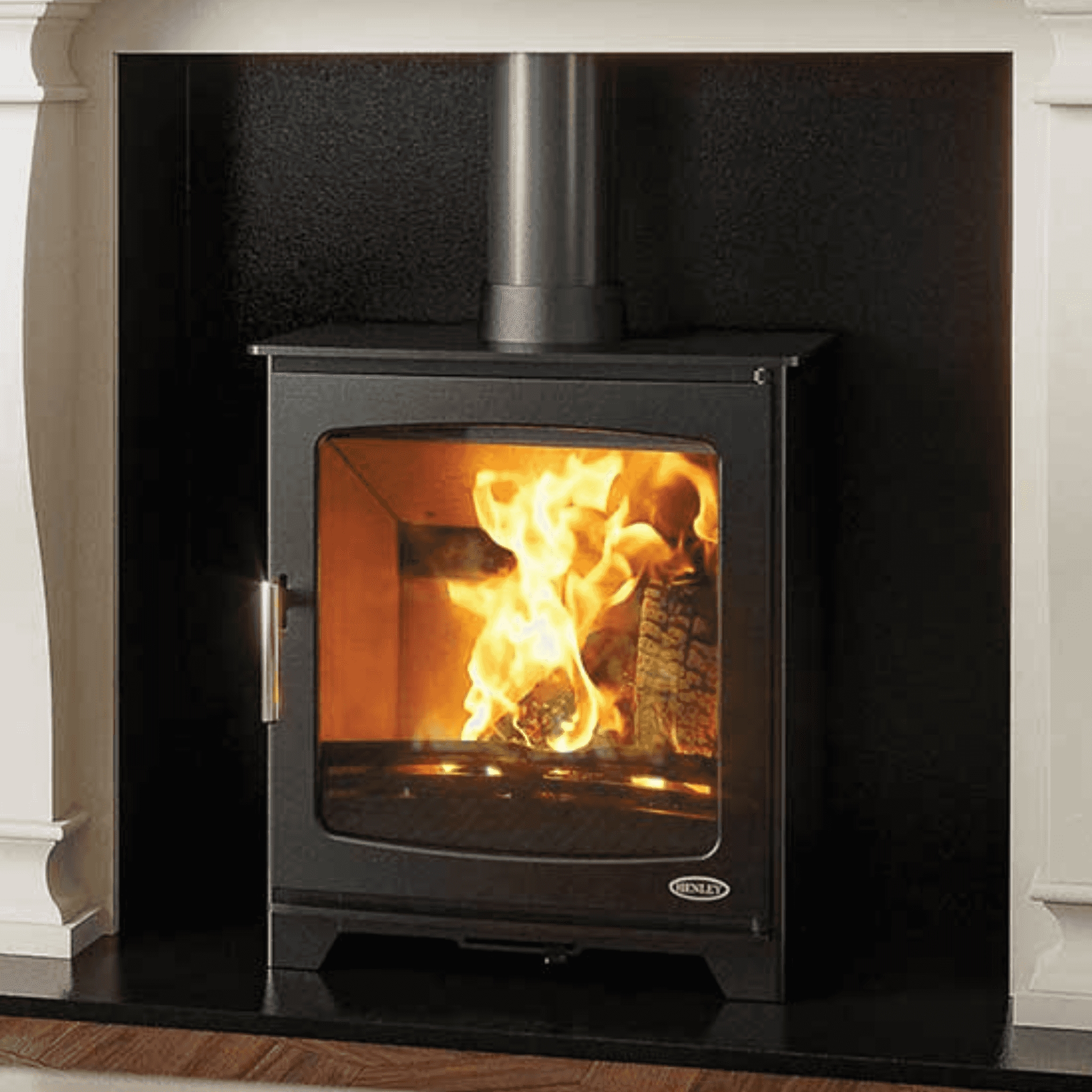 Henley Stoves Hazelwood 5kW Landscape Wood Burning Stove (Eco) Henley Stoves