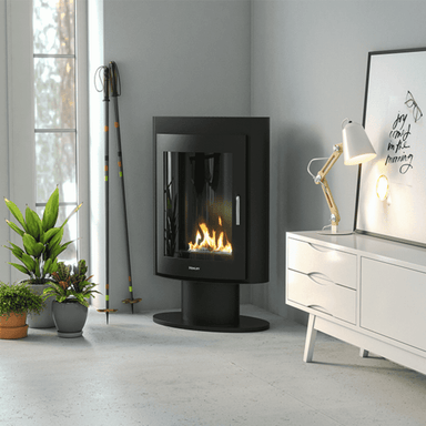 Henley Stoves Madrid Pedestal Bioethanol Stove - Black Henley Stoves