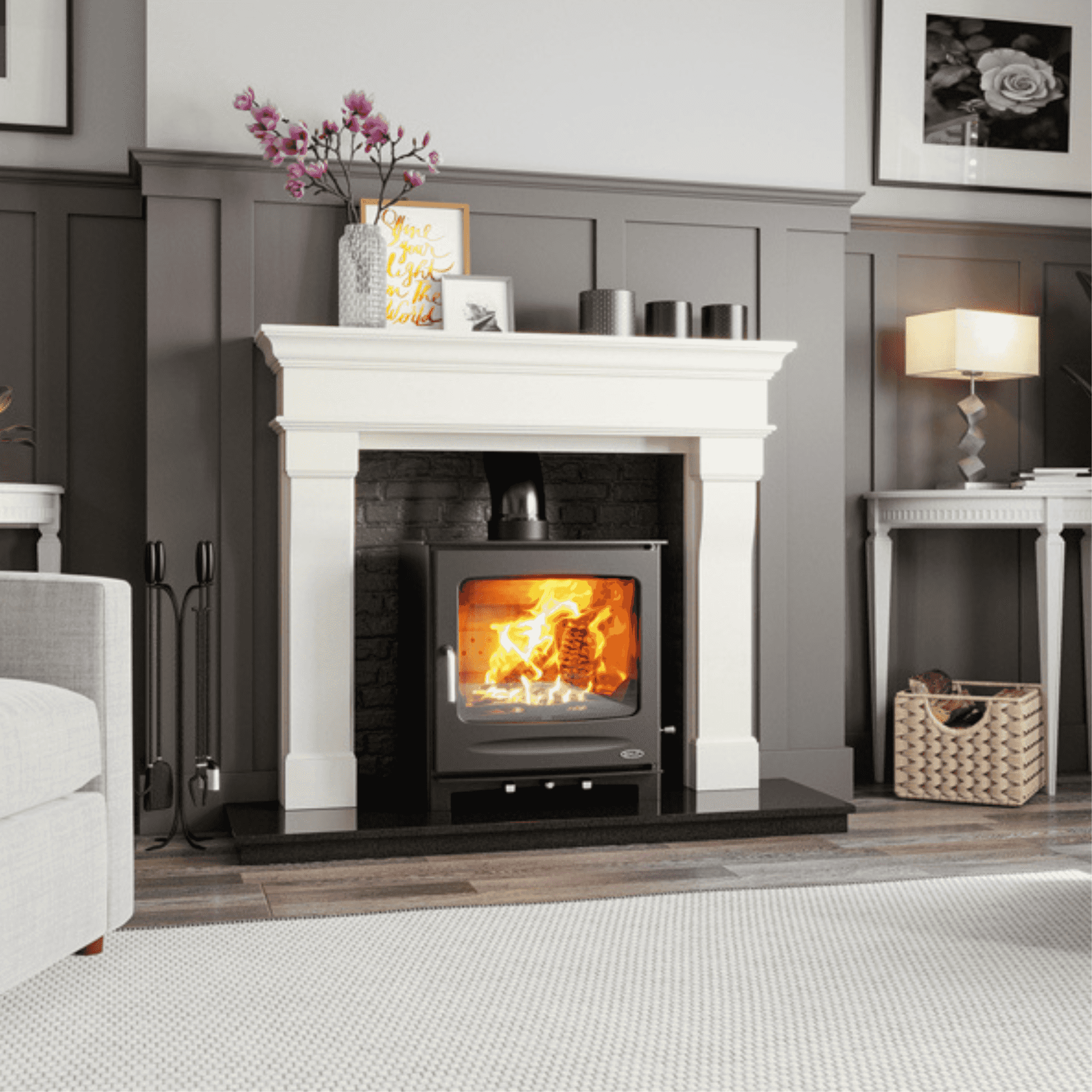 Henley Stoves Sherwood 21kW Multi Fuel Boiler Stove (Eco) Henley Stoves