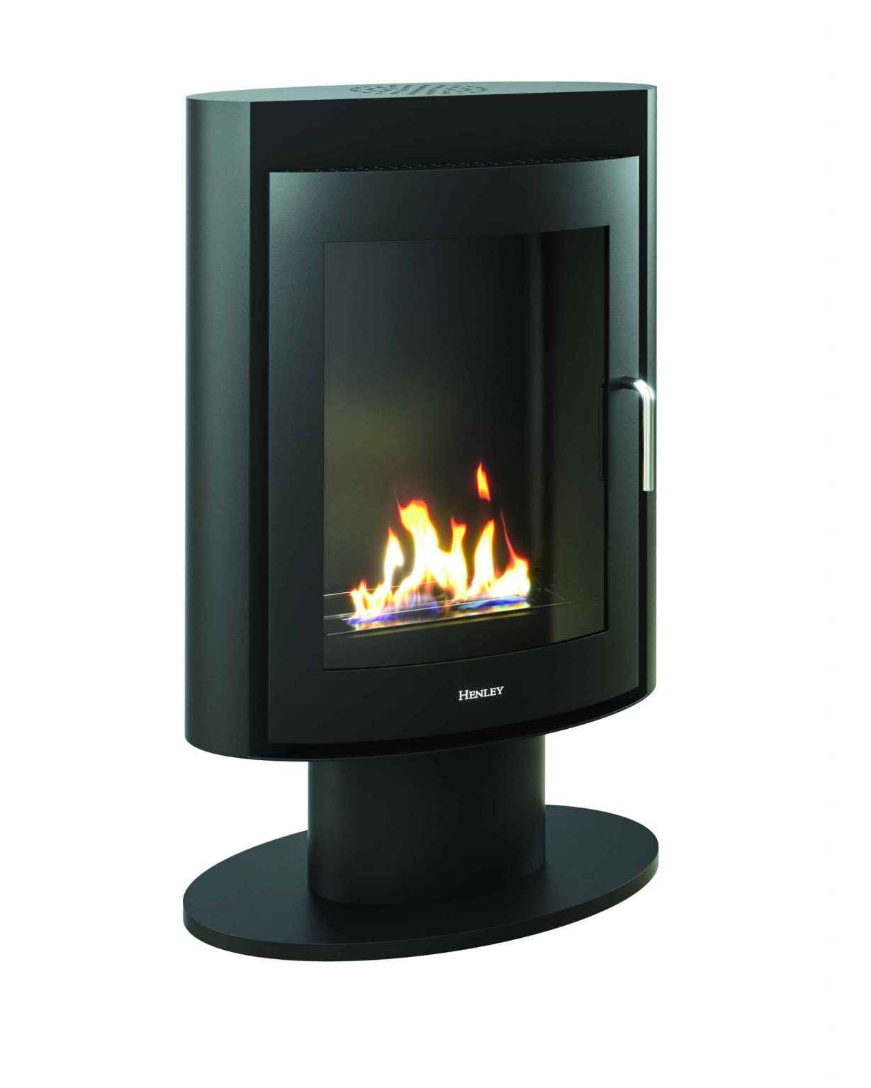 Henley Stoves Madrid Pedestal Bioethanol Stove - Black Henley Stoves