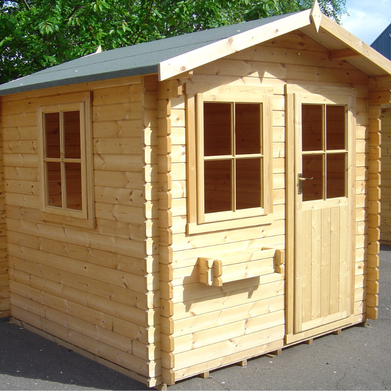 Shire Herewood Log Cabin - 10 x 12