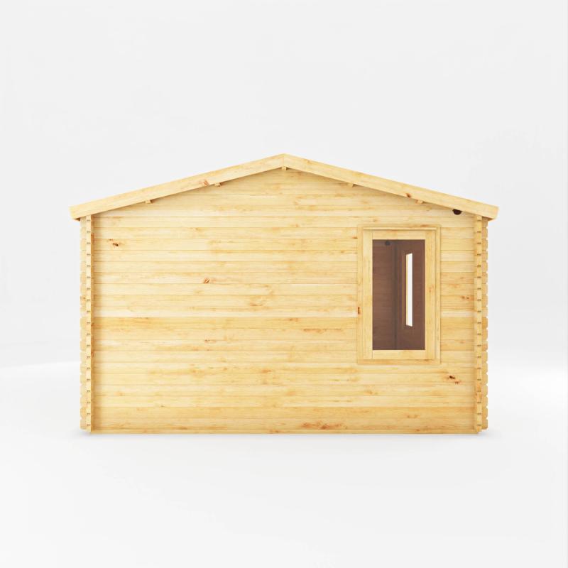 Mercia Home Office Elite With Side Shed - 5.1m x 4m (28mm-44mm)