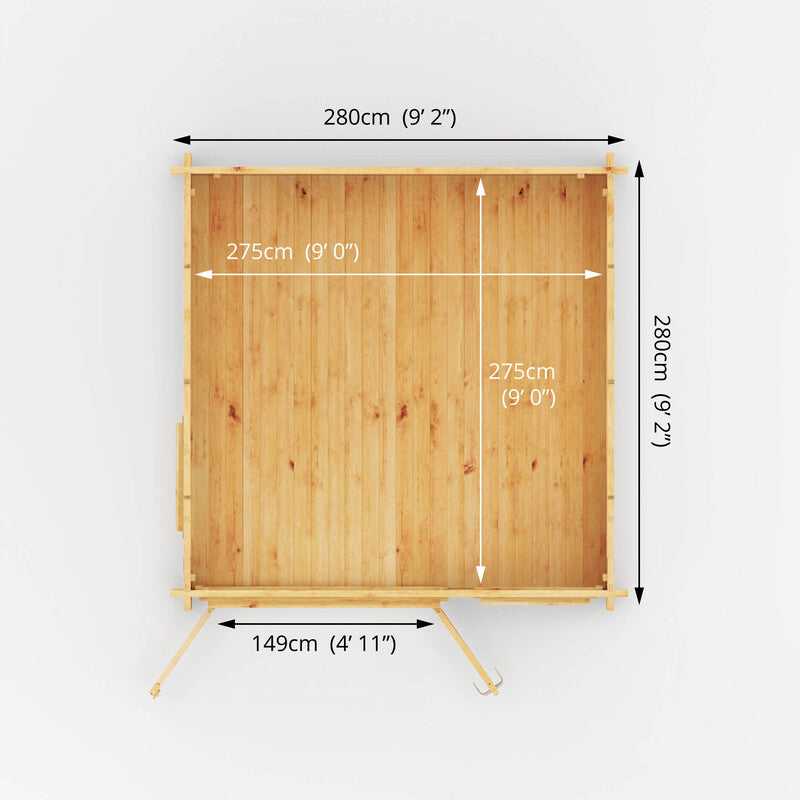 Mercia Home Office Elite - 3m x 3m (28mm-44mm)