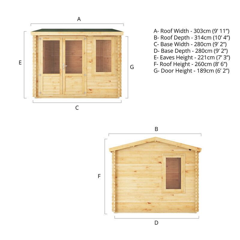 Mercia Home Office Elite - 3m x 3m (28mm-44mm)