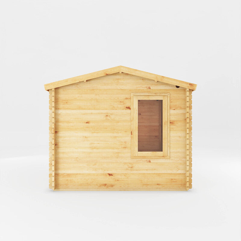 Mercia Home Office Elite With Side Shed - 4.1m x 3m (28mm-44mm)