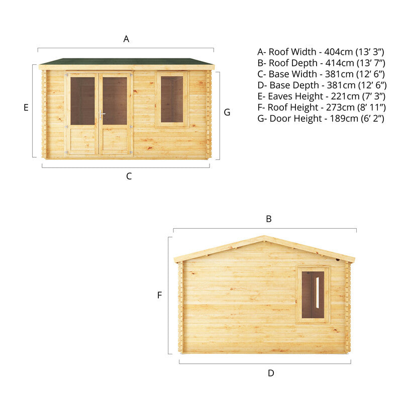 Mercia Home Office Elite - 4m x 4m (28mm-44mm)