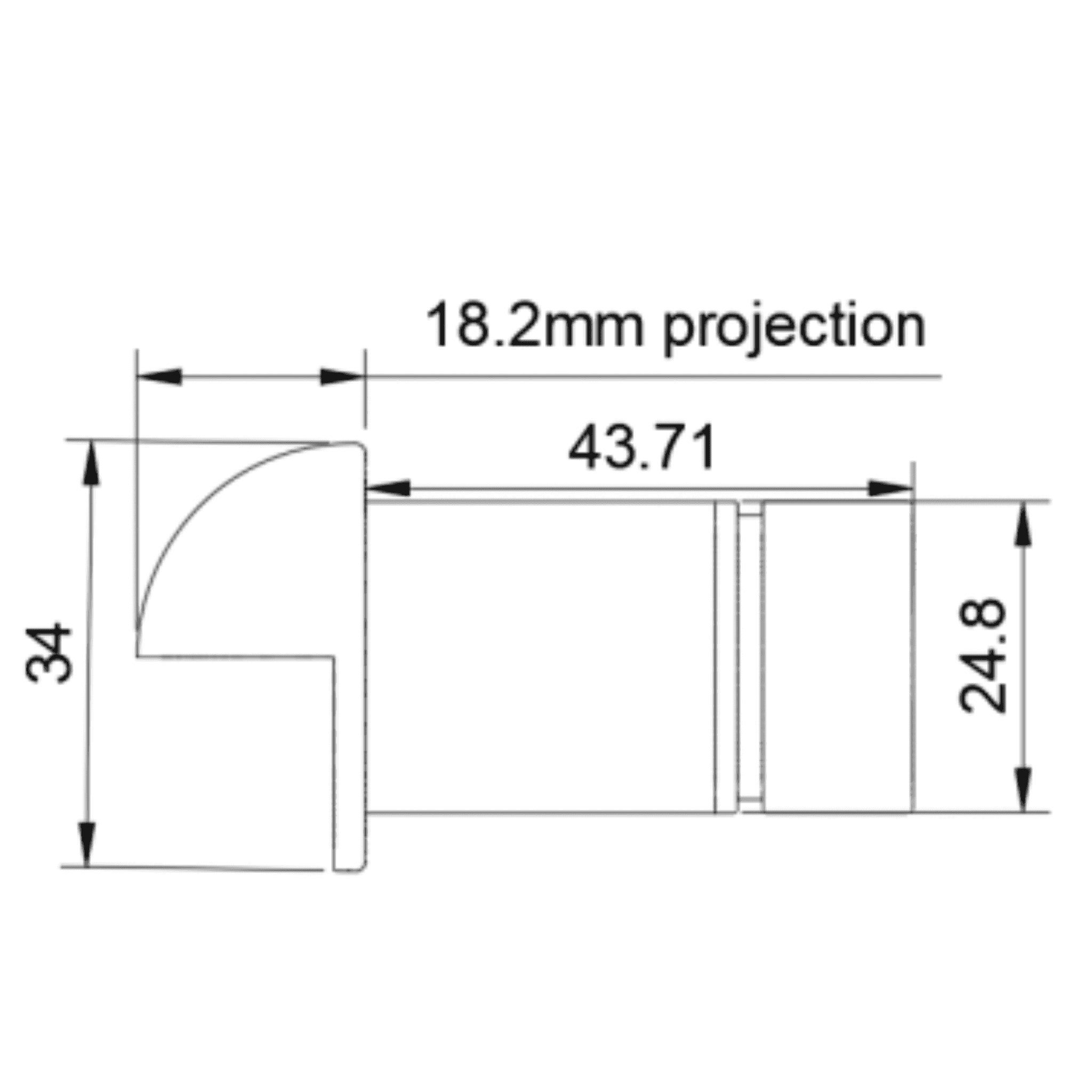 Hudson Lighting Micro Eyelid Light - IP68 Hudson Lighting