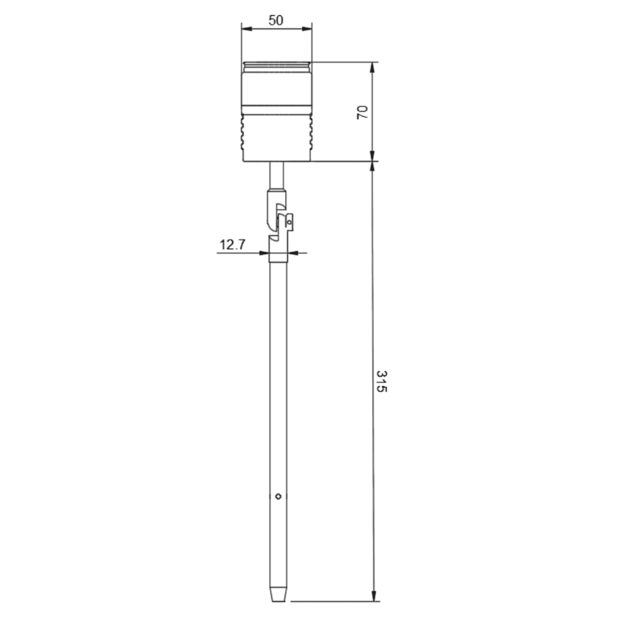 Hudson Lighting Midi Spike Spot - IP68 Hudson Lighting