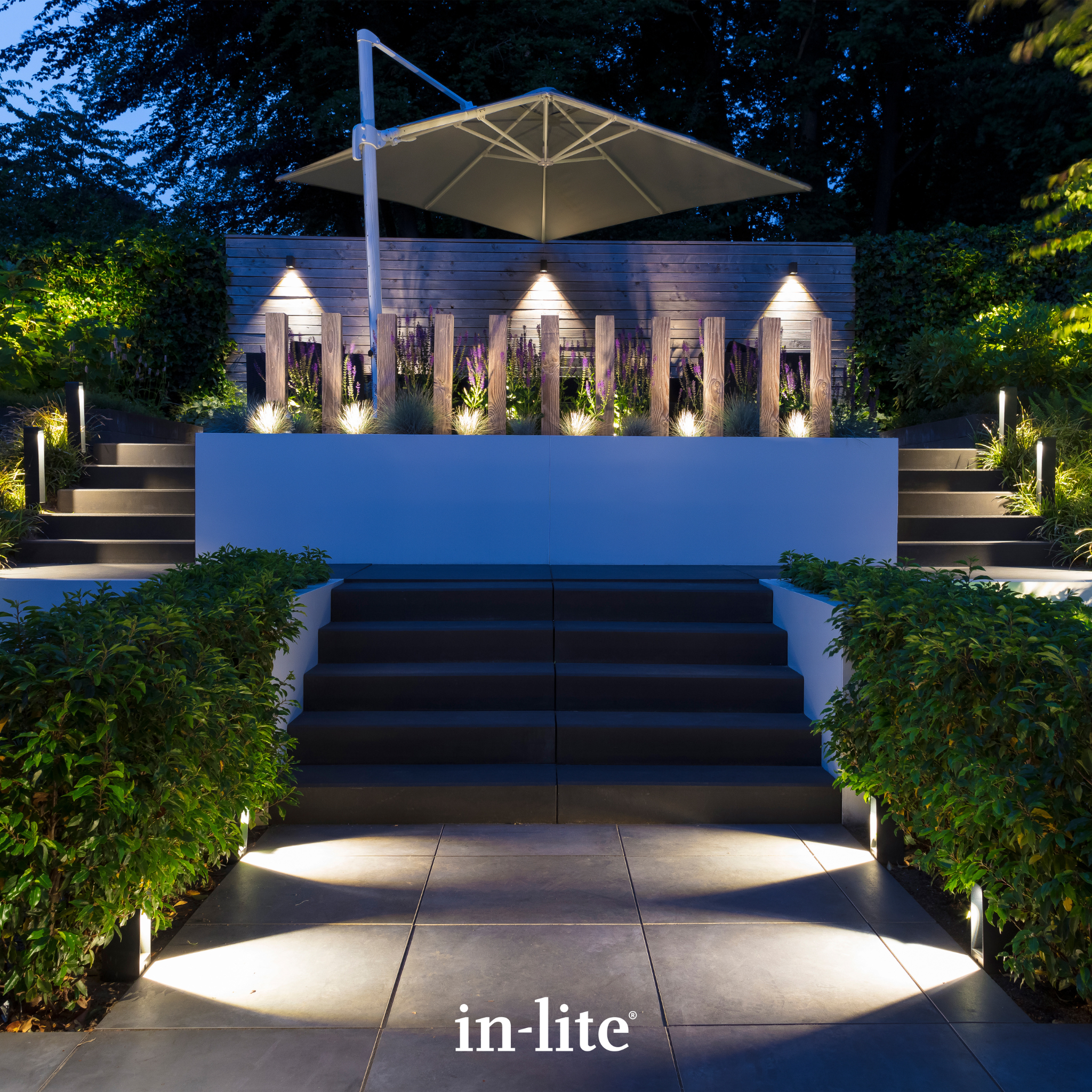 IN-LITE Ace High 12v Path Light (490mm) - Dark Grey