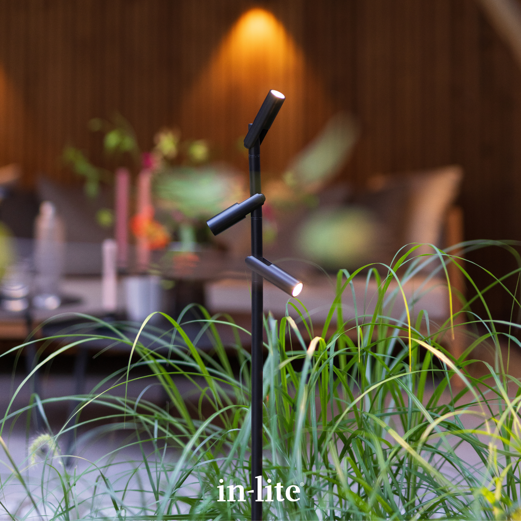 IN-LITE Aim 12v Modular Spike Spot - Black