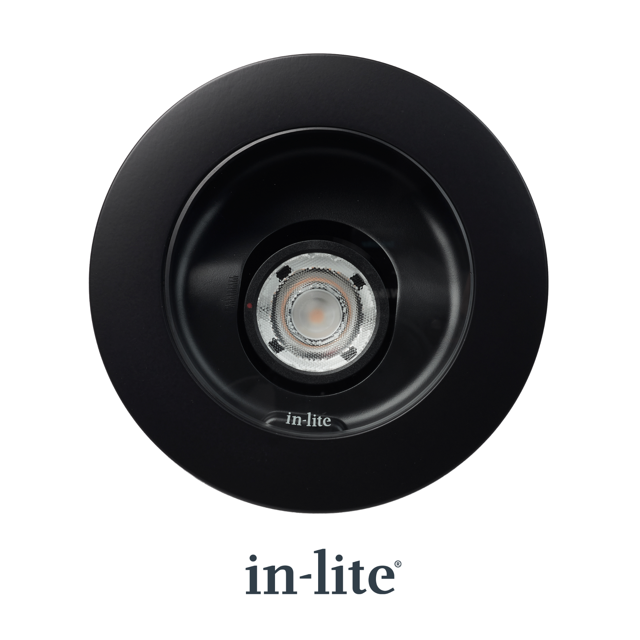 IN-LITE Big Nero 12v Tilting Recessed Light - Black