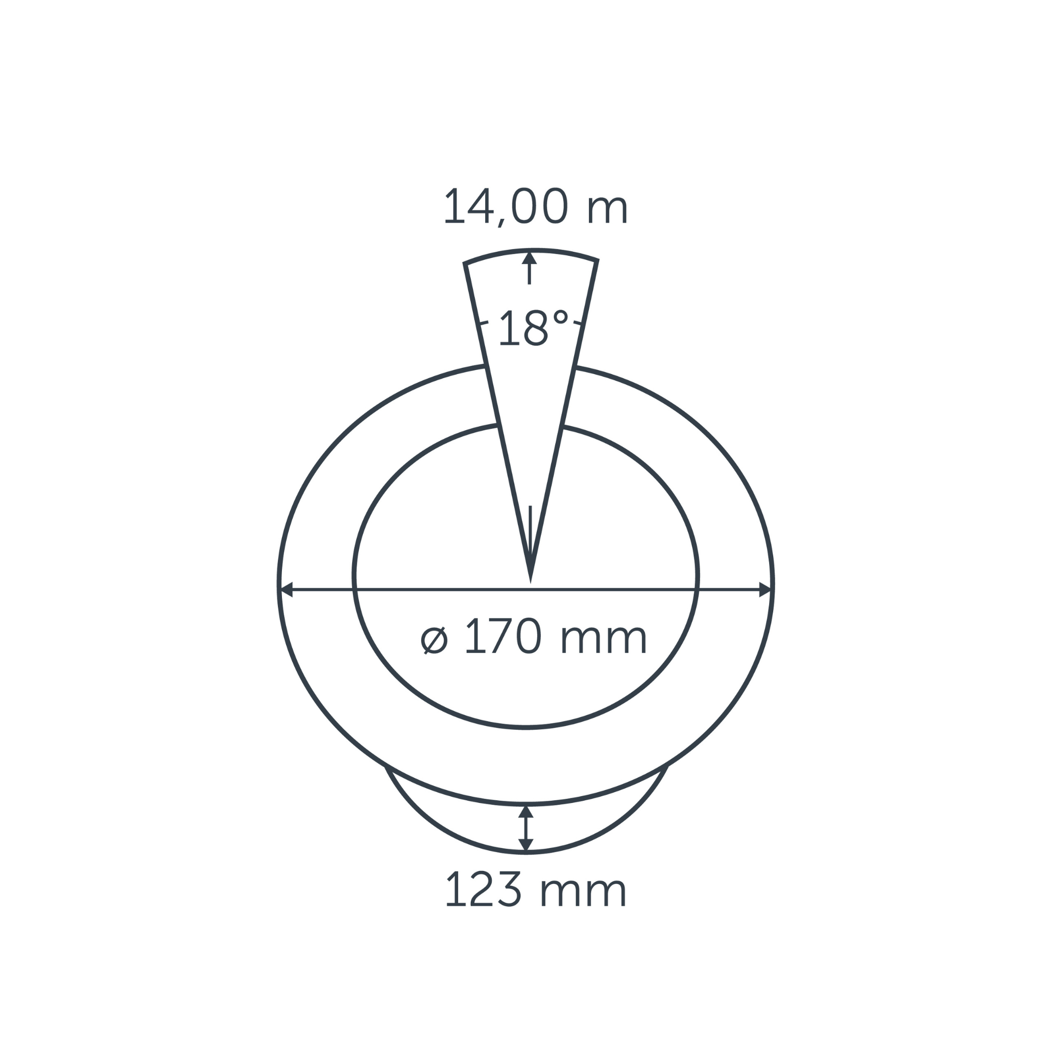 IN-LITE Big Nero Narrow 12v Tilting Recessed - Black